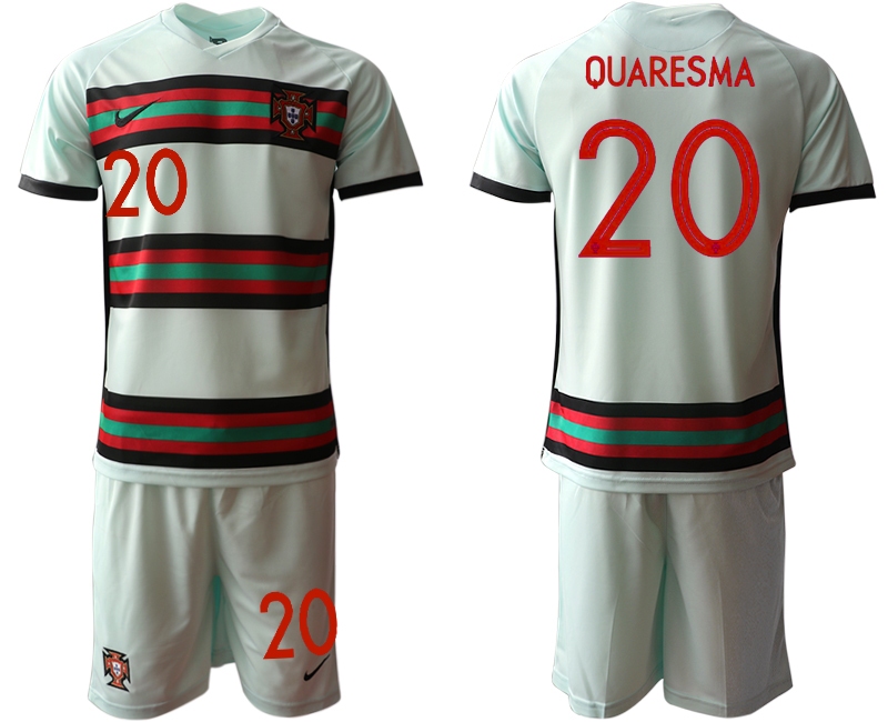 Men 2021 European Cup Portugal away grey #20 Soccer Jersey1->croatia jersey->Soccer Country Jersey